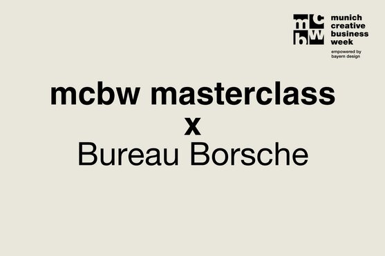 mcbw masterclass x Mirko Borsche
