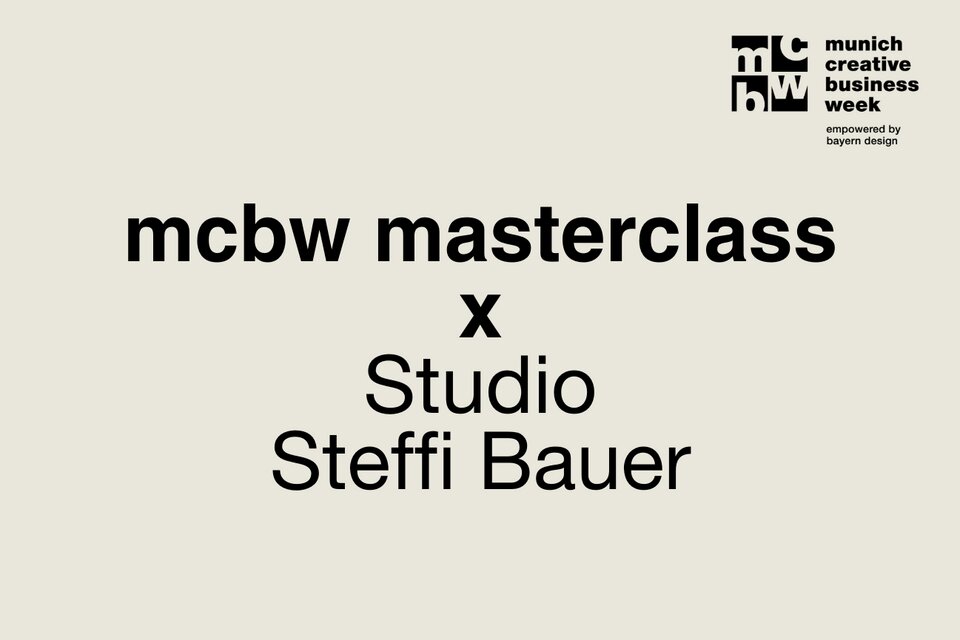 mcbw masterclass x Steffi Bauer