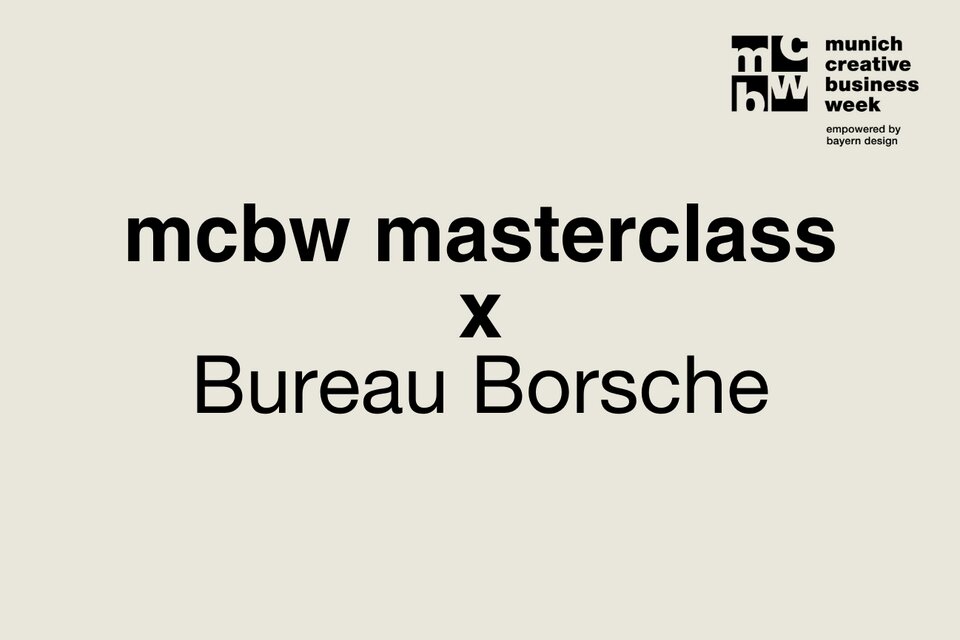 mcbw masterclass x Mirko Borsche