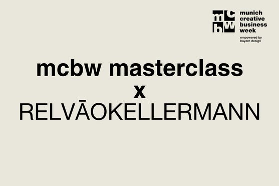 mcbw masterclass x Ana Relvão und Gerhardt Kellermann
